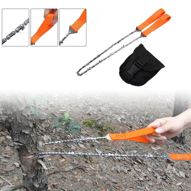 Portable Outdoor Pocket Chain Saw Survival Wire Tool