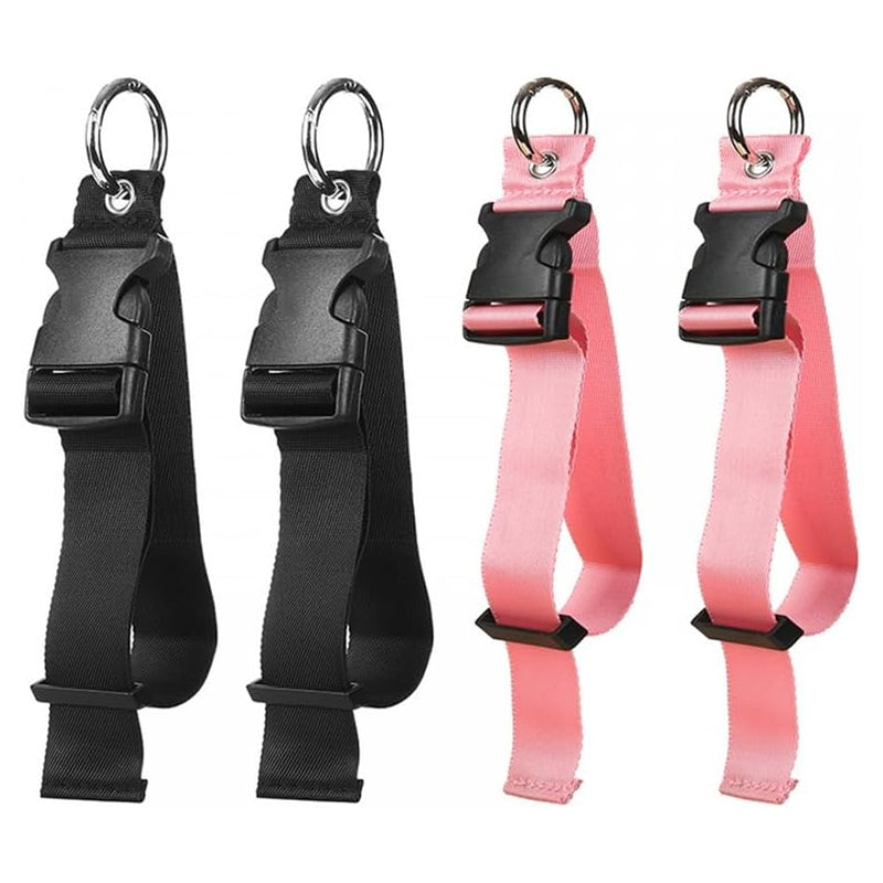 Portable Black Nylon Anti Theft Luggage Strap