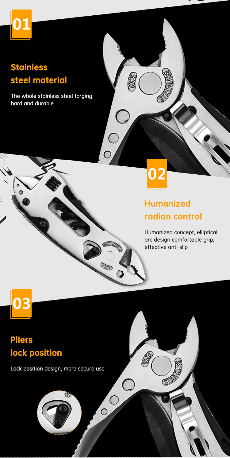 Outdoor Camping Multi Purpose Combination Tool Pliers