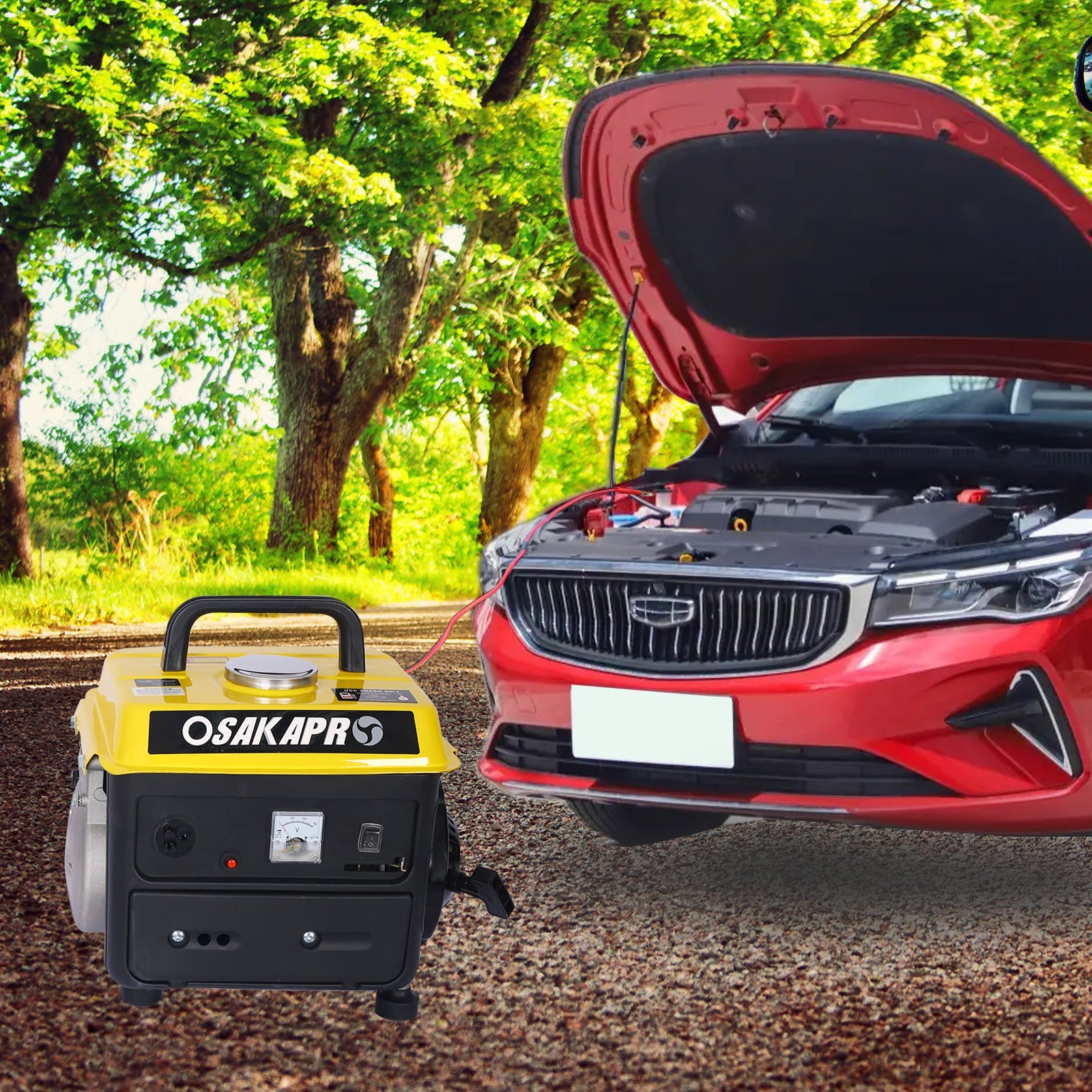 Portable Low Noise Gas Powered Outdoor Generator