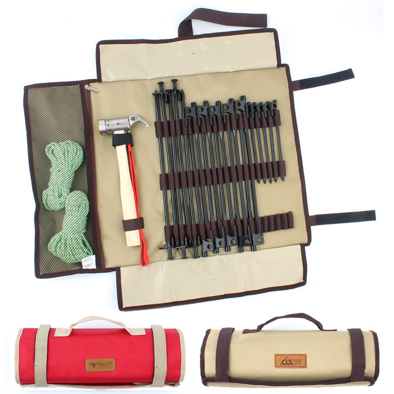 Outdoor Camping Nail Tool Storage Tent Hammer Bag
