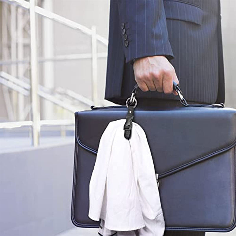 Portable Black Nylon Anti Theft Luggage Strap