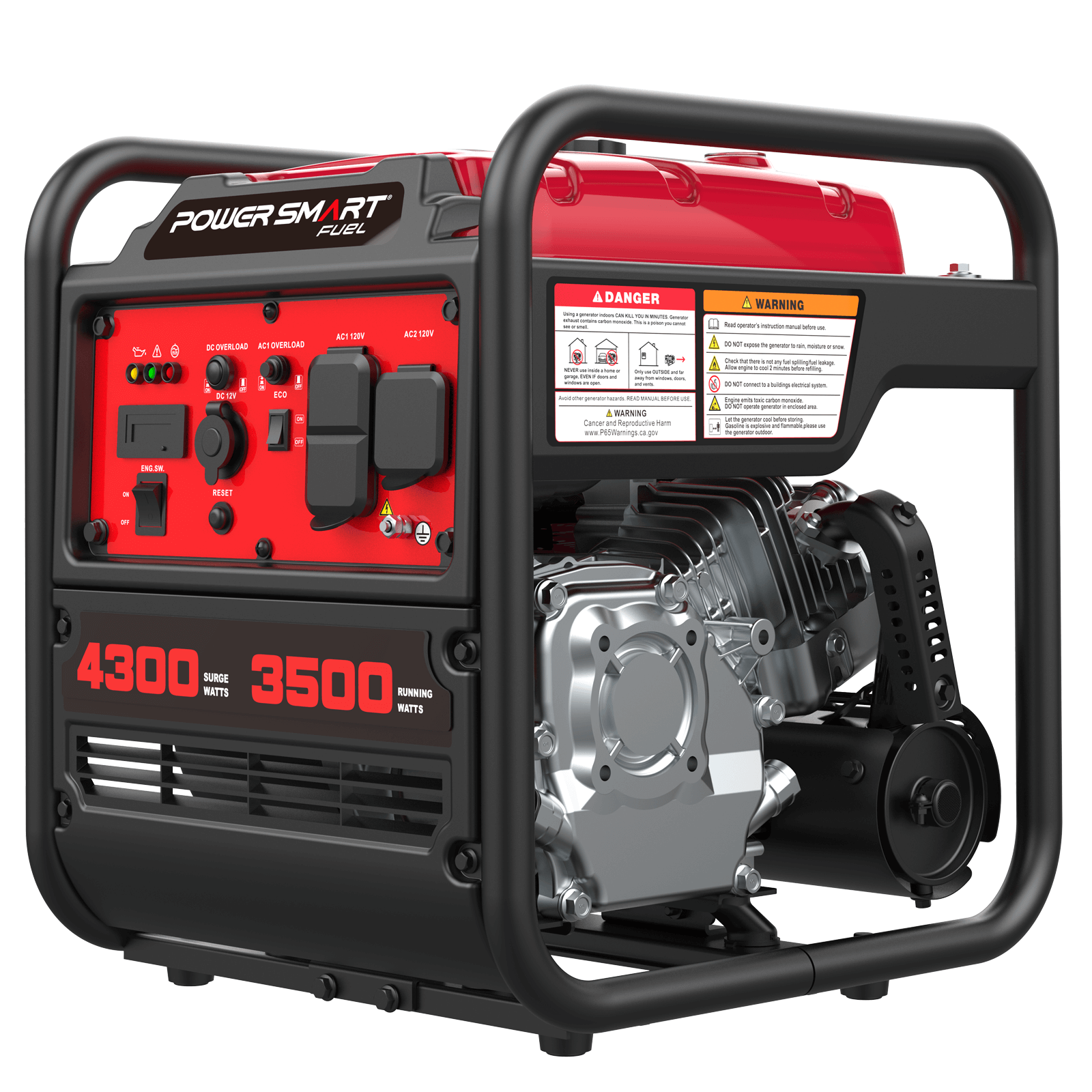 4300W Open Frame Gas Inverter Generator DB5041