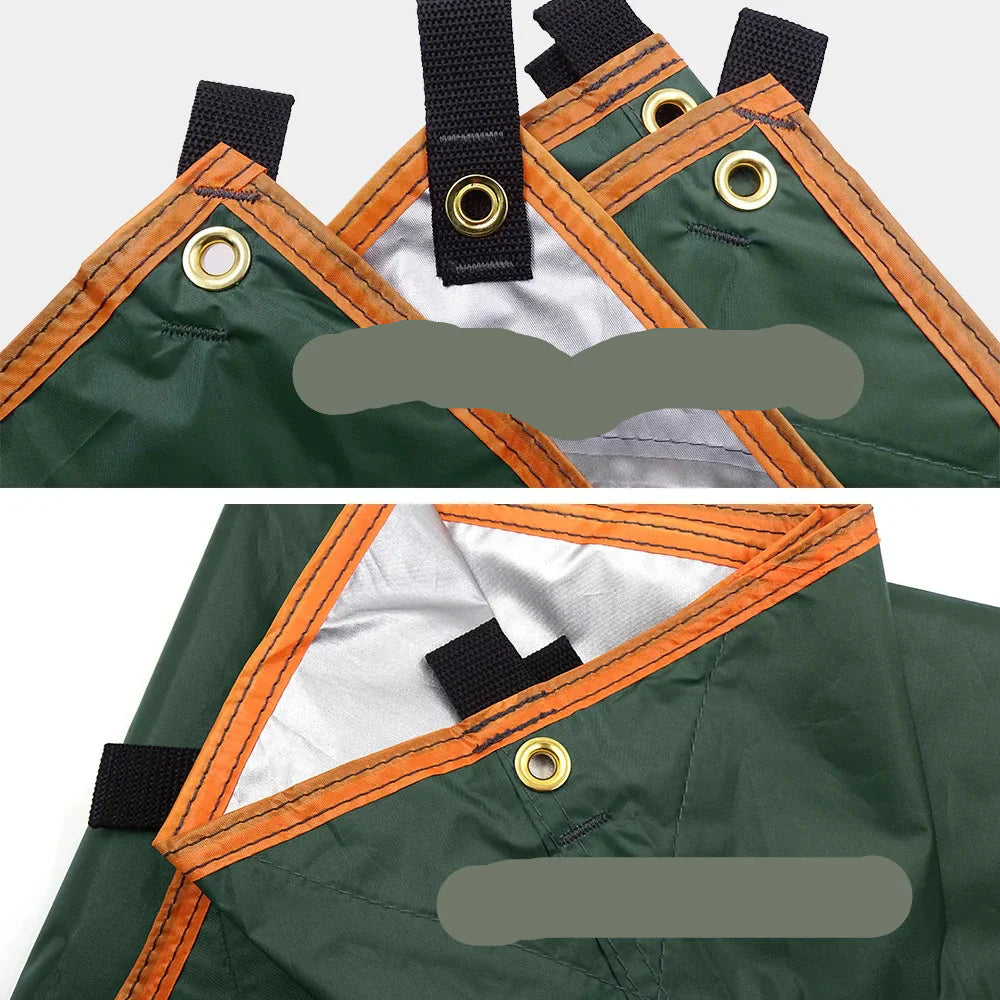 Waterproof Camping Tarp with Multiple Sizes