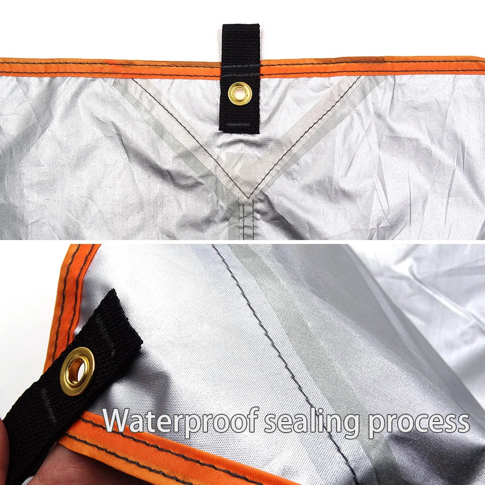 Waterproof Camping Tarp with Multiple Sizes
