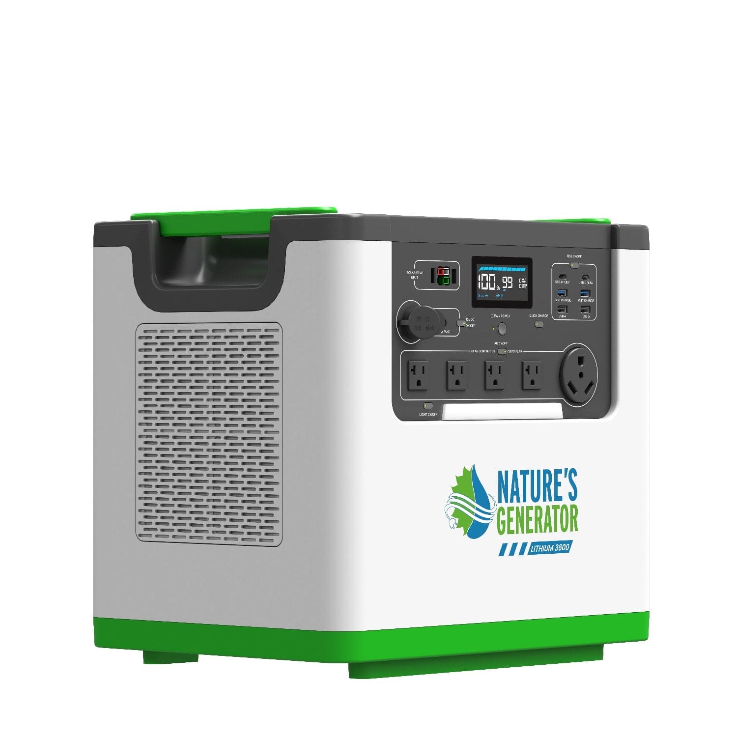 Nature's Generator Lithium 3600 Solar Generator