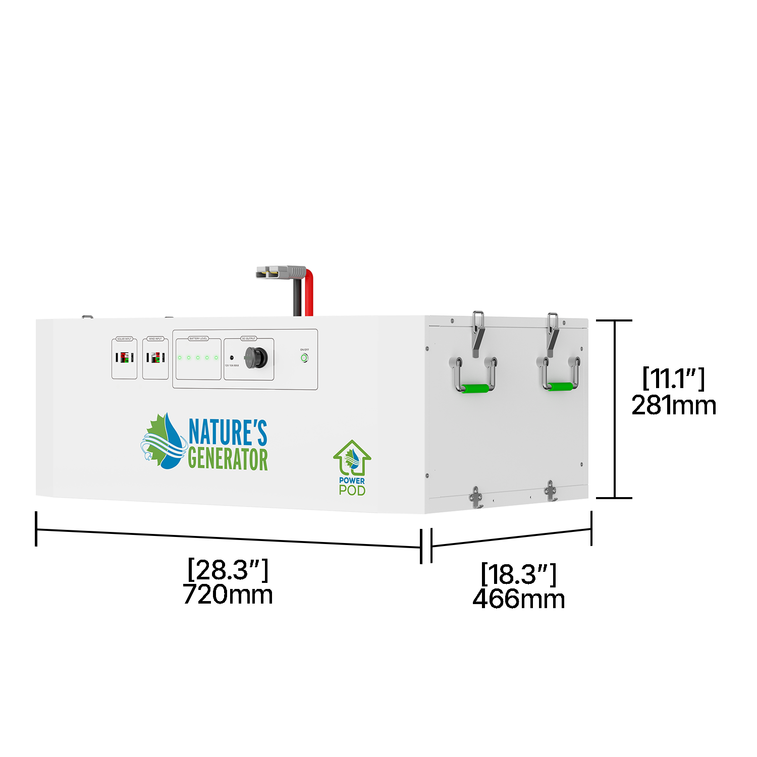 Powerhouse V2 Solar and Wind Generator