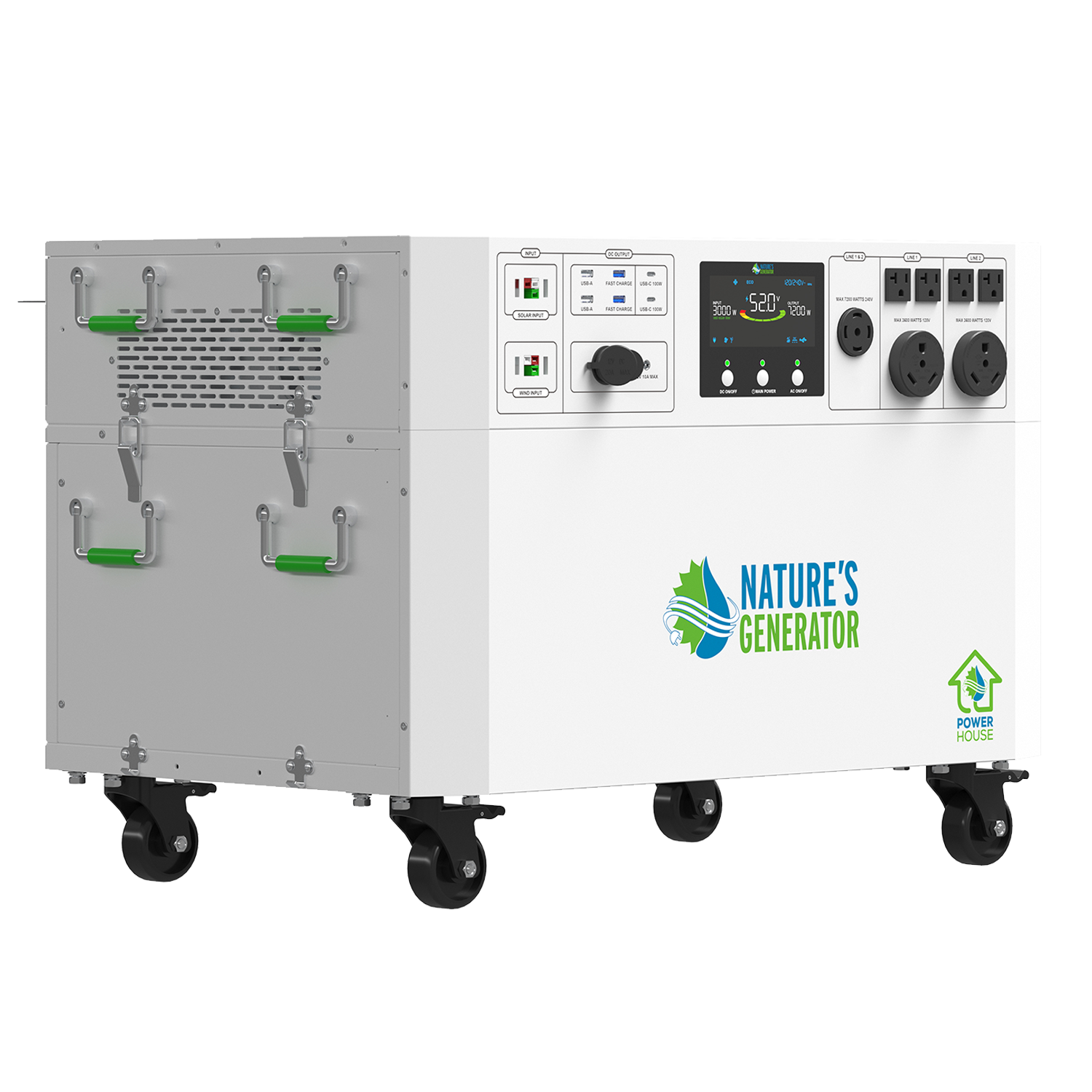 Powerhouse V2 Solar and Wind Generator