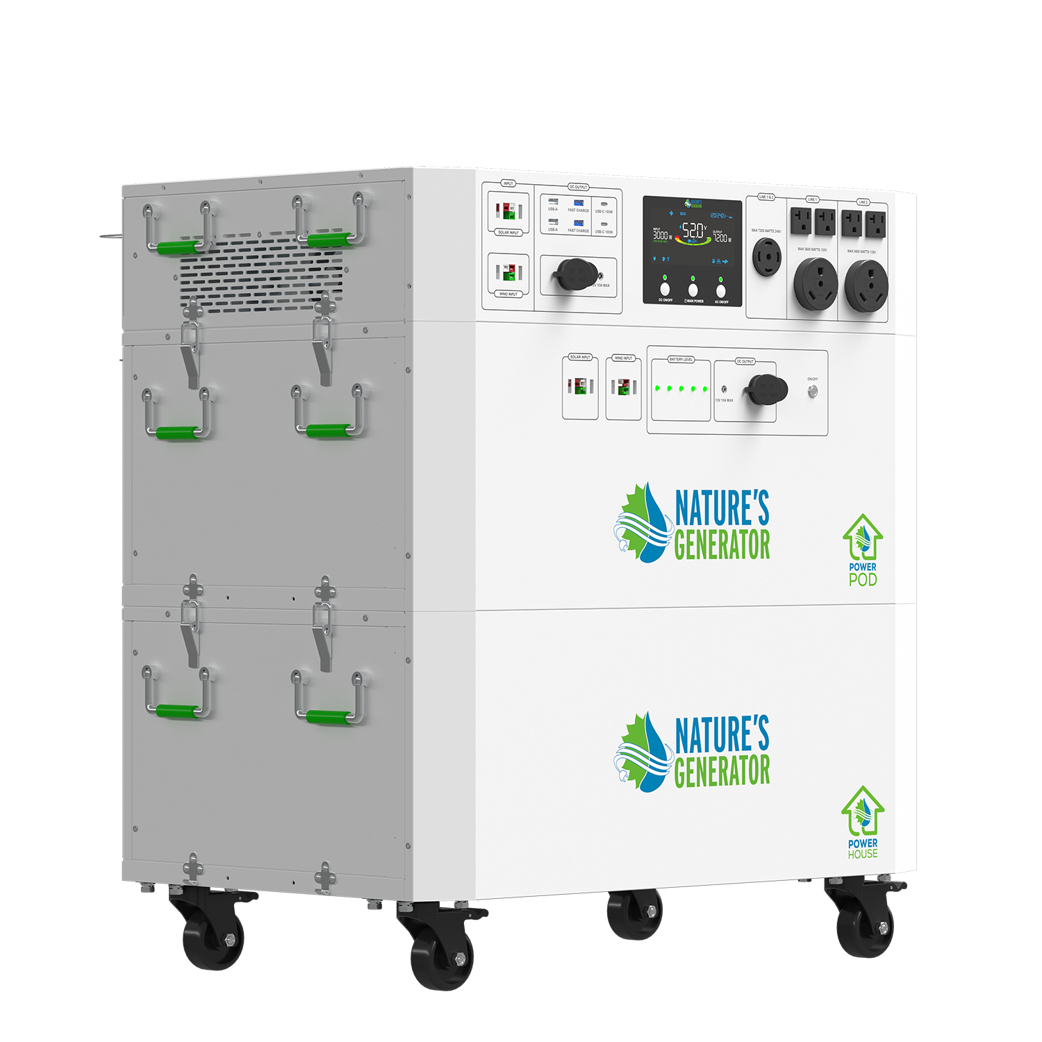 Powerhouse V2 Solar and Wind Generator
