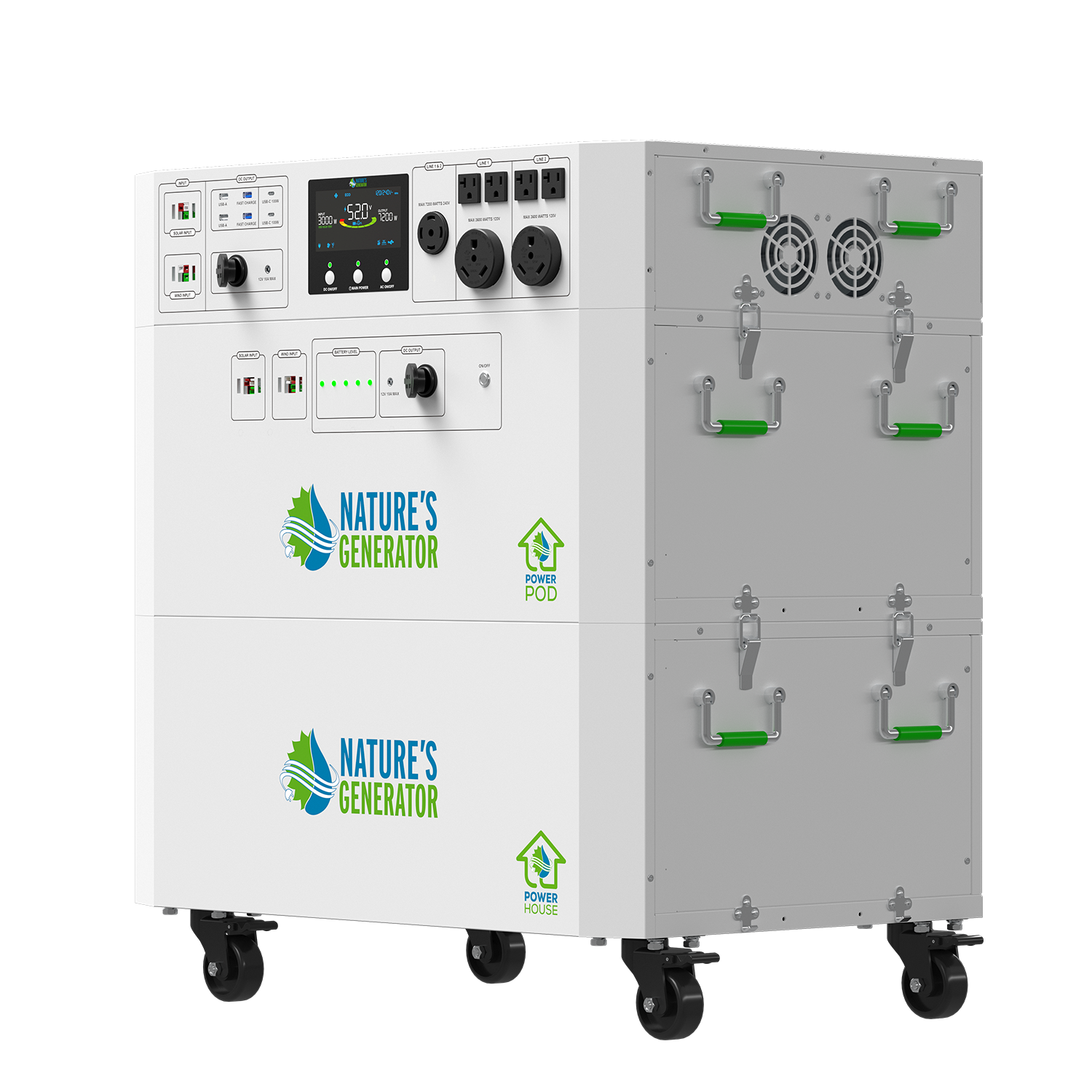 Powerhouse V2 Solar and Wind Generator