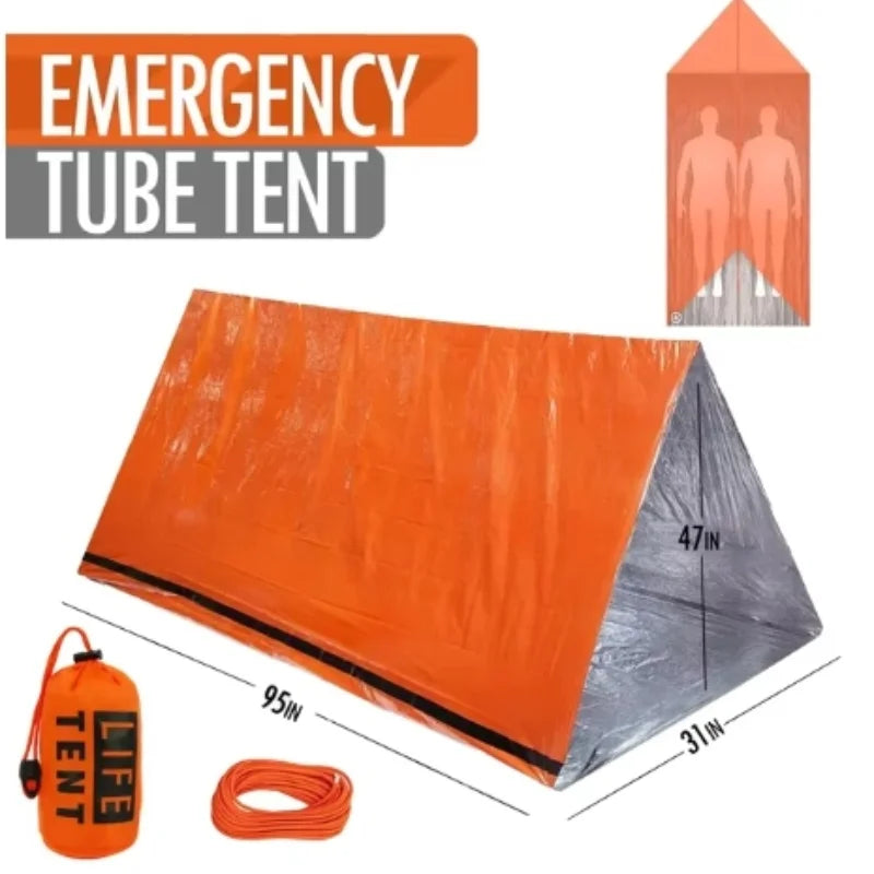 2 Person Waterproof Emergency Camping Travel Tent