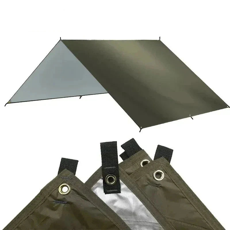 Waterproof Camping Tarp with Multiple Sizes