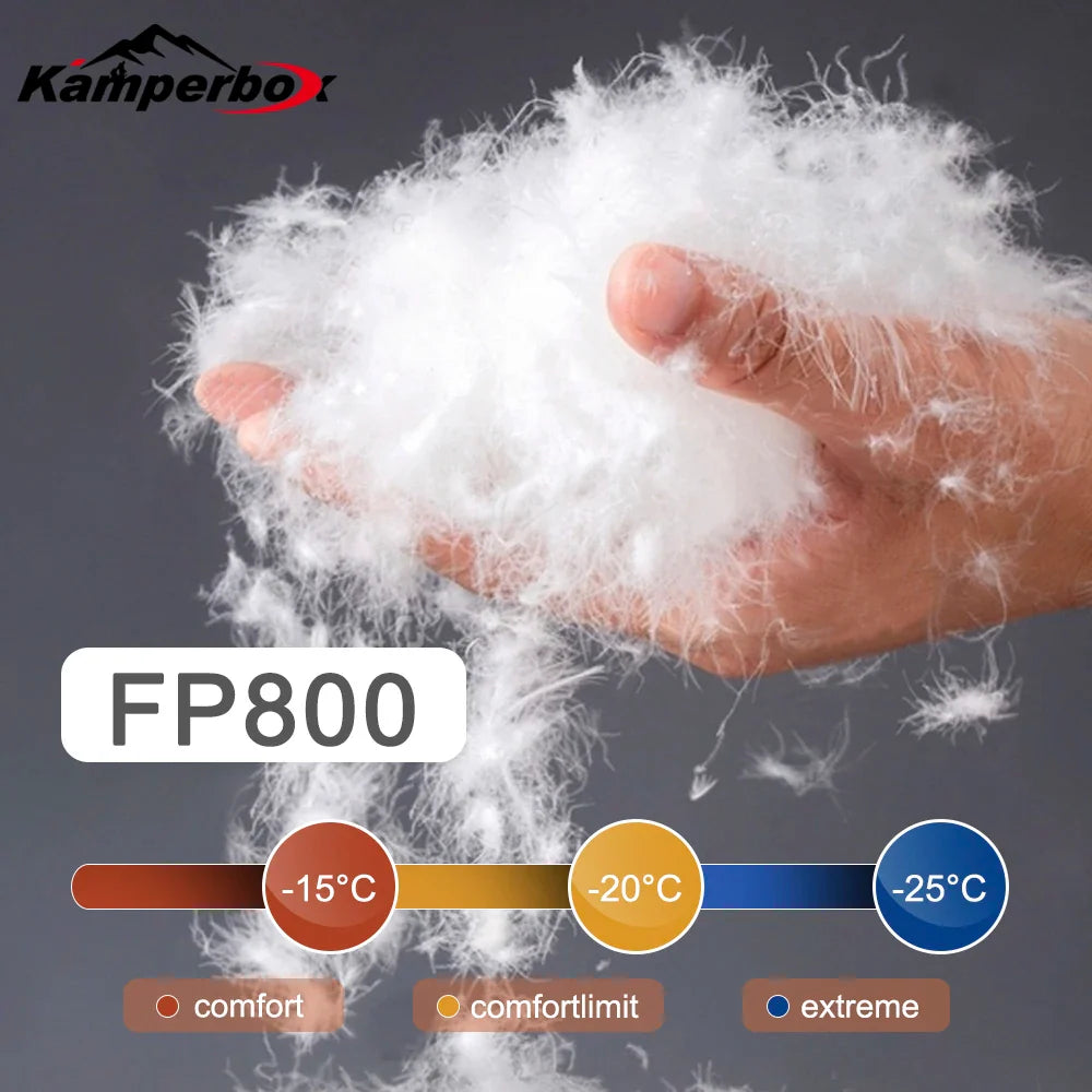 Winter Ultralight Down Camping Sleeping Bag