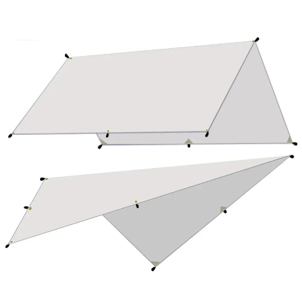Waterproof Camping Tarp with Multiple Sizes