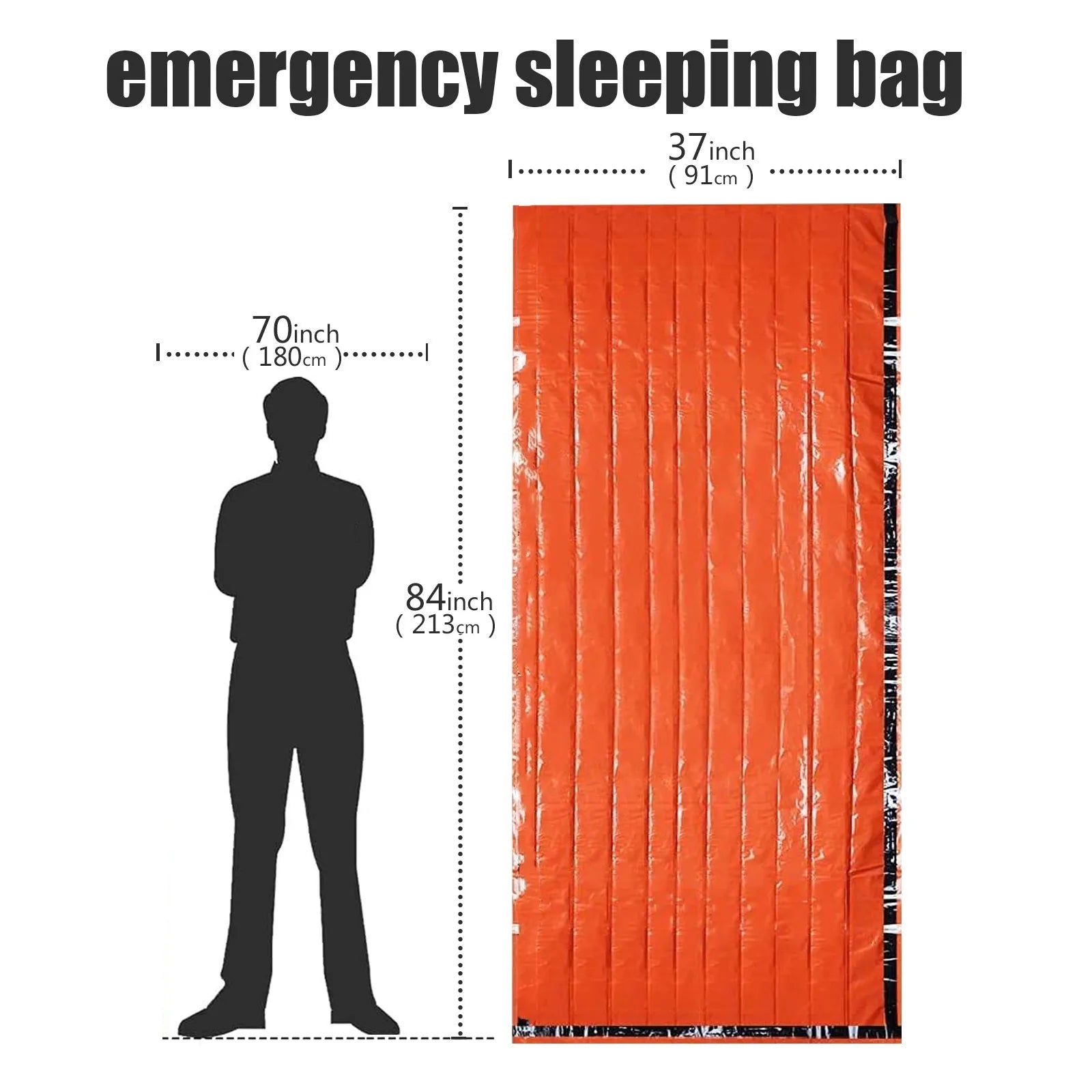 Portable Waterproof Emergency Survival Sleeping Bag Thermal Sack
