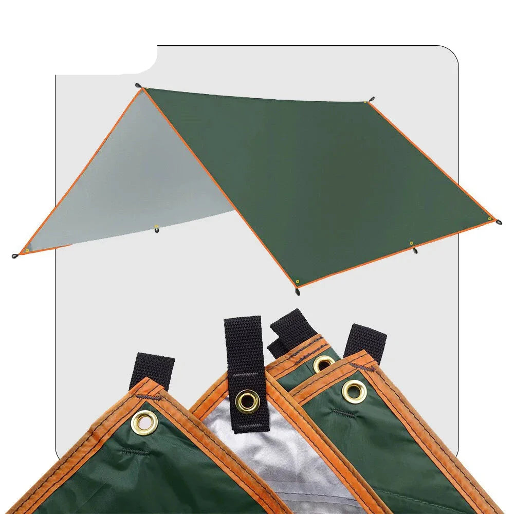 Waterproof Camping Tarp with Multiple Sizes