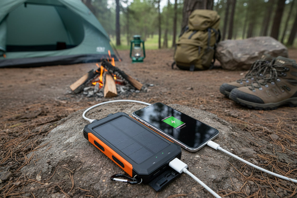 20,000mAh Waterproof Solar Power Bank
