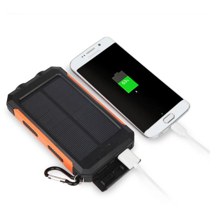 20,000mAh Waterproof Solar Power Bank