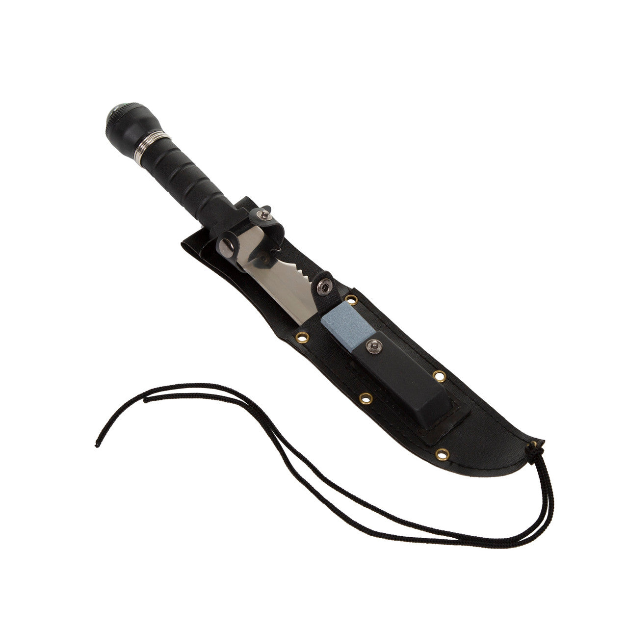 Survival Knife Set | Fixed Blade Knife with Compass, Sheath & Mini Survival Kit