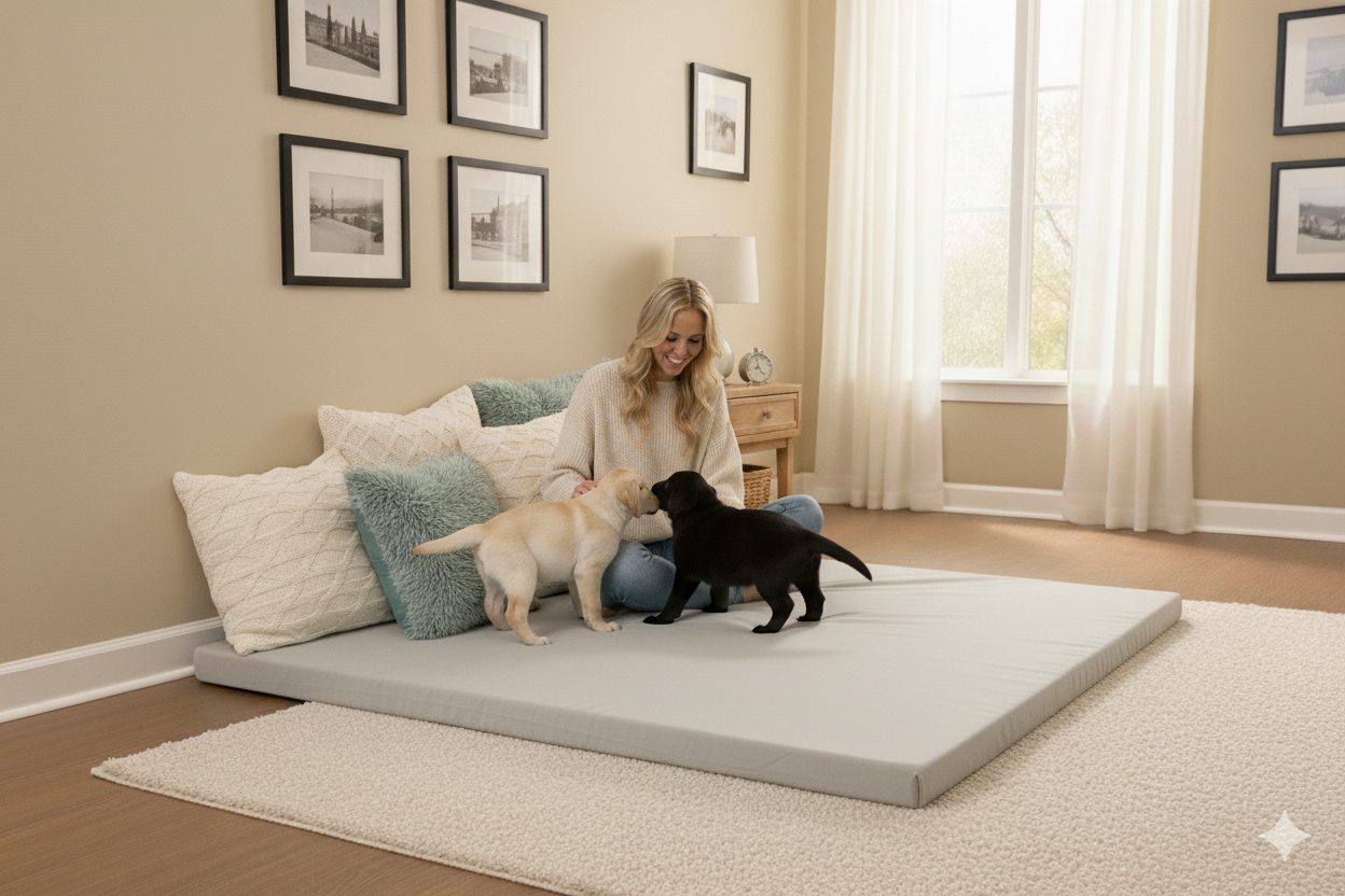 Home Bed Comfort with the Matrix Air-Cell Memory Foam Camping Mattress