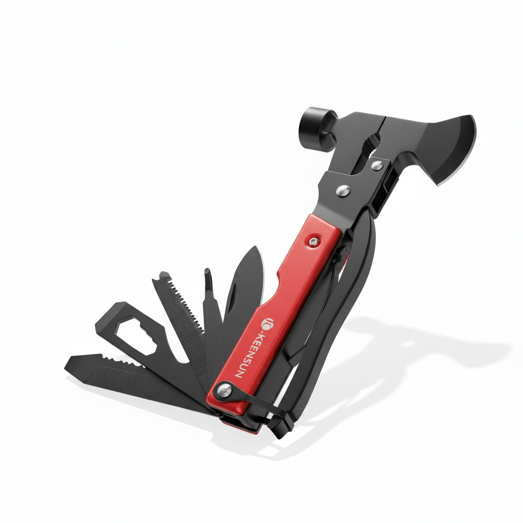 Multifunction Stainless Steel Camping Hammer Pliers Tool