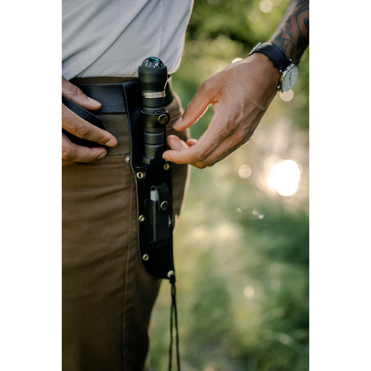 Survival Knife Set | Fixed Blade Knife with Compass, Sheath & Mini Survival Kit