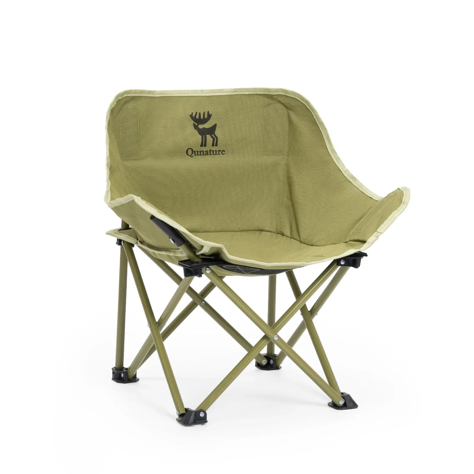 Folding Carbon Steel Camping Chair - Adult & Kids Sizes