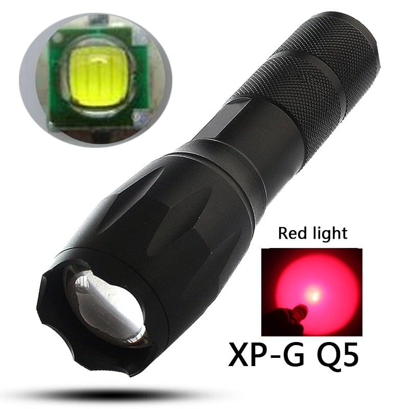 Waterproof Z45 LED Flashlight Zoomable Rechargeable Torch