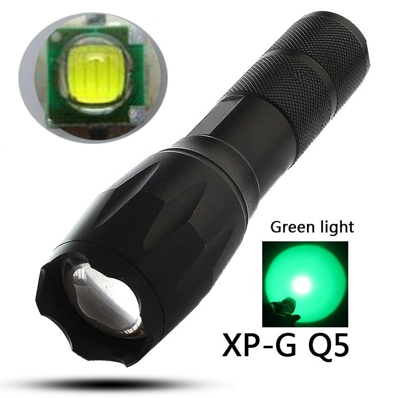 Waterproof Z45 LED Flashlight Zoomable Rechargeable Torch