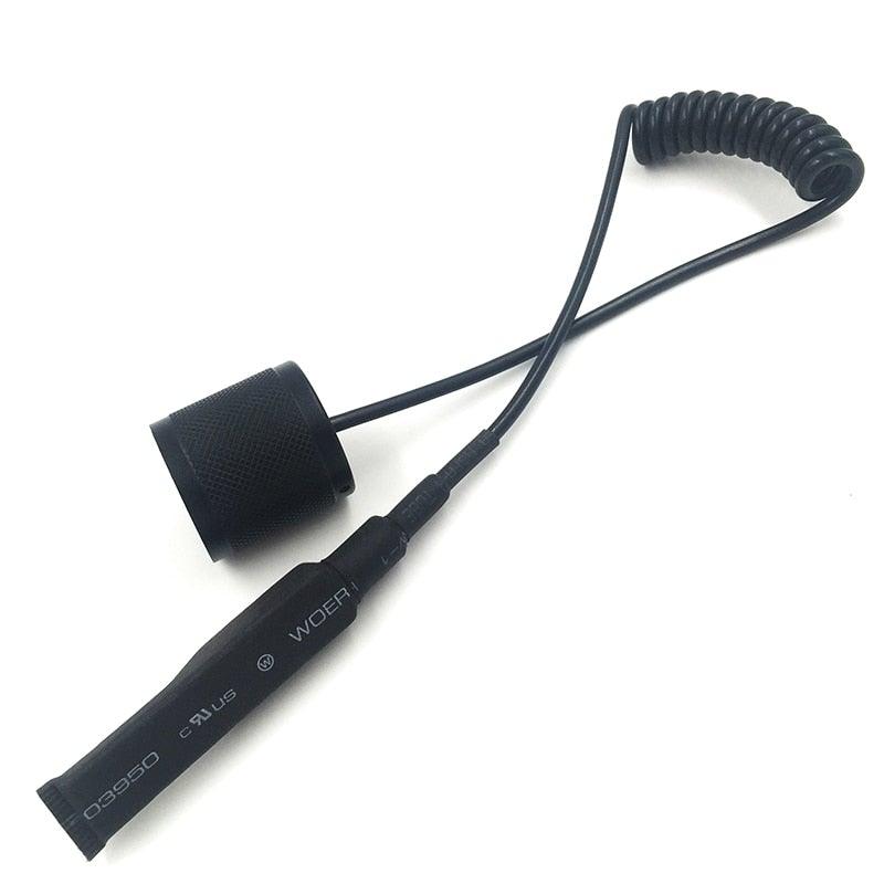 Waterproof Z45 LED Flashlight Zoomable Rechargeable Torch